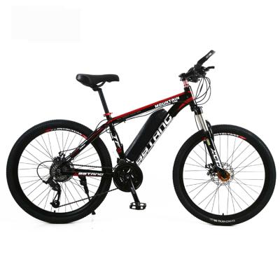 China Aluminum Alloy Cross Country Folding E Bike 48V Lithium Electric Assisted Mountain Bike 20 26 Inch Adult E Bike for sale