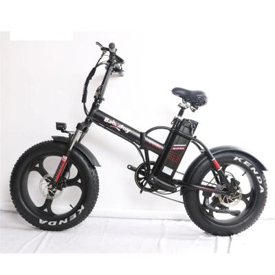 China Aluminum Alloy 26inch Folding Electric Bike 1000W 4.0 Tire Fat Men's Ebike 48v Fat Men's Ebike 48v Mountain Bike City Snow Beach Cruiser Adult Bike for sale