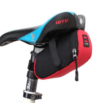 China Multifunctional Bicycle Bag Boutique Mountain Bike Saddle Bag And Bike Tail Bag, Wind Resistant Design Bike Sitting Bag for sale