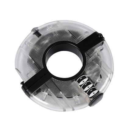 China Plastic Waterproof 8 Hub LED Mountain Bike Bicycle Wheel Signal Tire Light Waterproof Light 3 Modes for sale