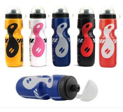 China 650/750ML Mountain Portable Bicycle Water Recycling Drink Bottle+Holder Cage Outdoor Sport Kettle Plastic Portable Water Bottle Drinkware for sale