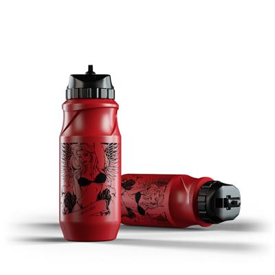 China Food Grade Silicone Portable 650ML PAD Mountain Bike Bottle Multicolor Bicycle Water Bottle Bicycle Accessories for sale