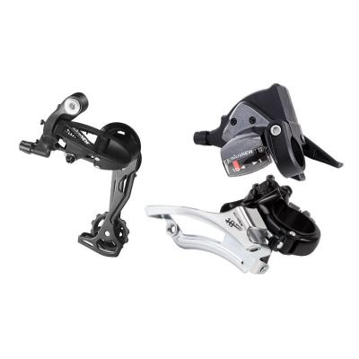 China NEW Lightweight Bicycle Front Shifter Shift Lever Rear Derailleur 7/8/9/10/11 Speed ​​MTB Mountain Bike Road Bicycle Derailleur Kit for sale