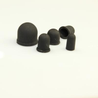 China Standard High Sensitivity Black Conductive Silicone Rubber Tips For Touch Screen for sale