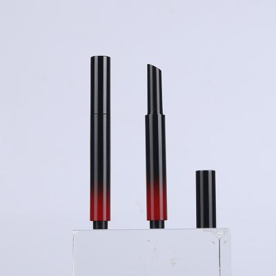 China Empty Plastic Lip Gloss Container Cosmetics Lipstick Tube Press Lipstick Tube Packaging for sale