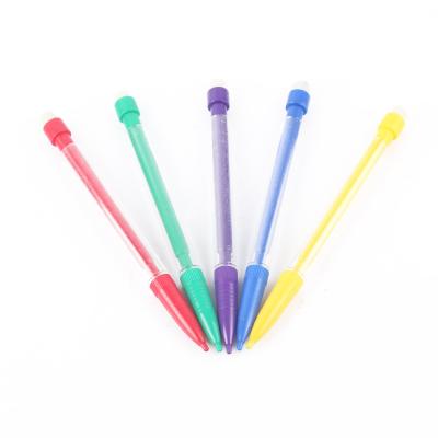 China School Promotion Transparent Pen Cheap Banner Use Plastic Automatic Student Pencil Eraser NO.668 11CM Mini Cut Mechanical Pencil With for sale