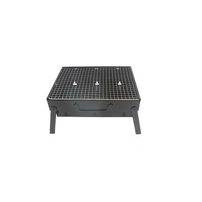 China Easily Assembled Portable Outdoor Grill Charcoal Grill Fashion BBQ Black Color for sale