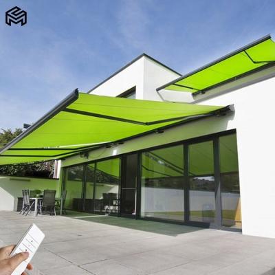 China Anti-UV Outdoor Automatic Full Cassette Retractable Awning Outdoor Motorized for sale