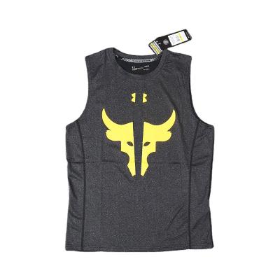 China T-shirt Ventilation Hole Sweat-Wicking Quick-Drying Fitness Running Sleeveless Vest QUICK-DRY Vest for sale