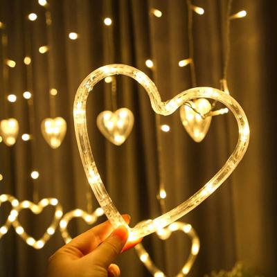 China Living Room Modern Love Lamp Living Room Bed Room Decoration Love Light With 3*Aa Romantic Decorative Home Indoor Love Lamp for sale