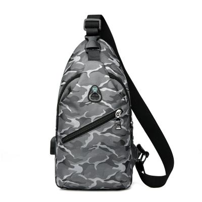 China Fashion Men's Chest Bag Camouflage Shoulder Bag Casual Sports Messenger Bag Water Proof Fashion High Quality Hot Sale Wholesale for sale