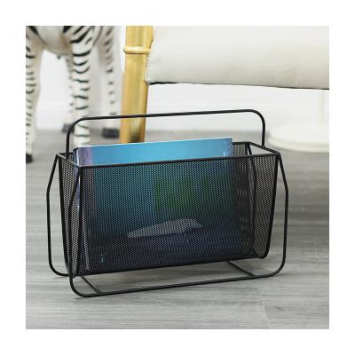 China Decor magazine rack metal magazine rack for home decor metal newspaper indoor magazine rack for home decor for sale