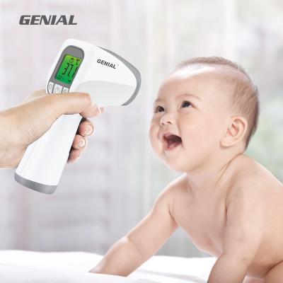 China Adult Ear IR Forehead Thermometer Kids Digital Laser Gun Forehead Measure Baby Body Fever Infrared Non-contact Temperature Measurement for sale