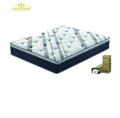 China Foldable Visco Medium Euro Soft Euro Bed Base Pocket Top King Size Mattress for sale