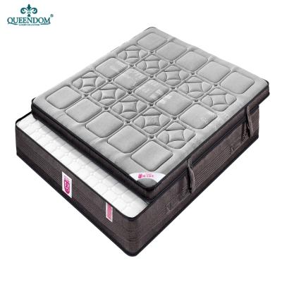 China Compressed Contemporary Euro Bedroom Mattress High Density Foam Spring Top Memory Foam Mattress for sale