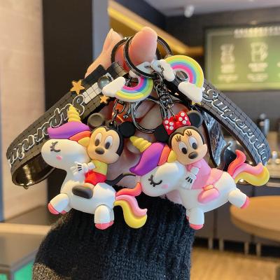 China Cheap wholesale custom mickey key chain eco - friendly silicone for car for sale