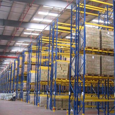 China Cargo storage Warehouse shelf system Q235B steel standard industrial shelf for sale