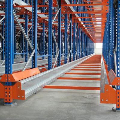 China Cargo storage Radio shuttle pallet racks High-density warehouse storage pallets for sale