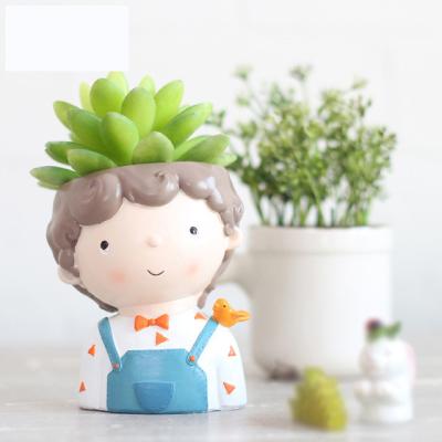 China Wholesale Europe Roogo Boys Garden Mini Succulent Pots Flower for sale