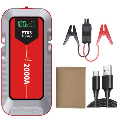 China Portable Jump Starter Car Battery Jump Starter Factory Price 16800mah 12V Cordless Car Battery Jump Starter Car Battery Charging Booster for sale