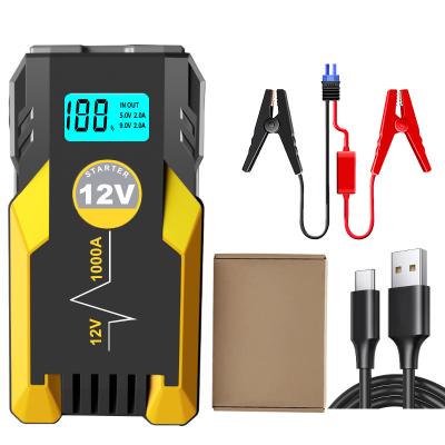 China Best Jump Starter 12v 14800mAh Battery Car Jump Starter Power Bank Car Jump Starter Portable Multifunctional Emergency Tool for sale