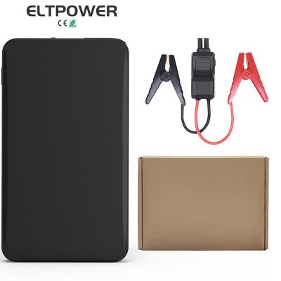 China Multifunctional Mini Slim 12V Portable Car Battery Jump Starter Mini Slim 12800mAh Emergency Tools Booster Car Jump Starter for sale