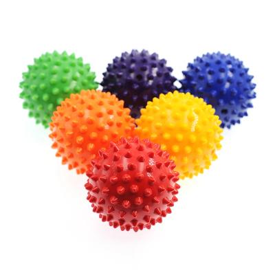 China Fitness Exercise Musclesfoot PVC Yoga Massage Ball With Logo for sale