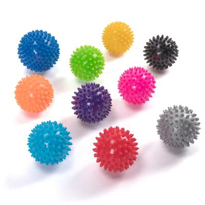 China Fitness Exercise Massage Ball - Spike Ball Deep Tissue Foot, Back, Plantar Fasciitis & All Over The Body Deep Tissue Muscle Therapy Firm Lacros for sale