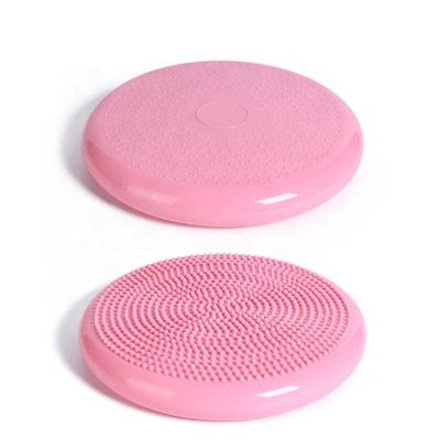 China Factory wholesale inflatable balance cushion point massager and yoga balance cushion exercise massager custom balance protection for sale