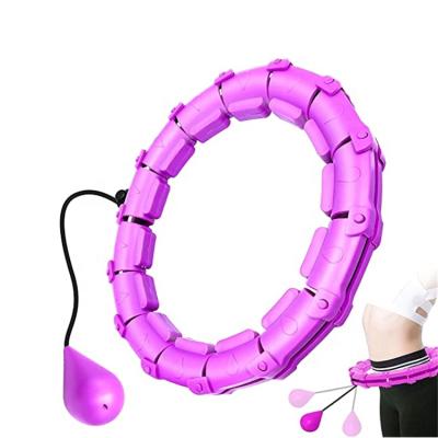 China Weighed; smart; New Arrival Adjustable Fitness Weighted Body Polynesian Dance Smart Slimming Magnetic Smart Circles For Women for sale