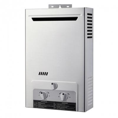 China 6L-20L Natural Exhaust Flue Type Gas Tankless 20L Water Heater With 3 Knobs for sale