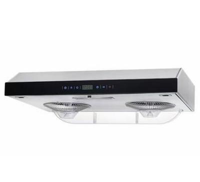 China Restaurant Double-entry Electric Range Hood Ultra  Household Thin Cooker Hood for sale