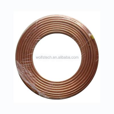 China Colored znic coated bundy tube of air condition or chiller for sale