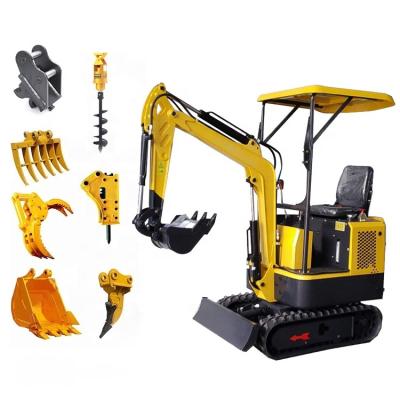 China CE MOQ1 Mini Excavator Hot Sale Crawler Hydraulic Earthmoving Machinery Excavator TH10 With Hydraulic Breaker Mini Excavator Prices For Farm Construction for sale