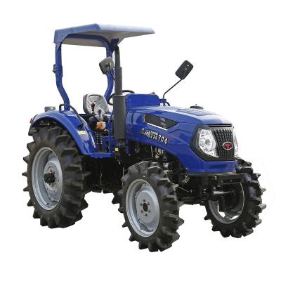 China cheap farmland china front end loader 4wd 60hp 70hp 80hp 90hp 100hp 60 65 70 75 80 90 100 hp 4wd farmtrac brazil farm tractor for sale