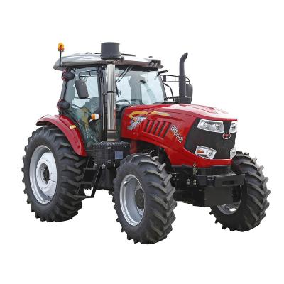 China Professional Farmland Production Tractor with Front Loader Backhoe Made In China for sale