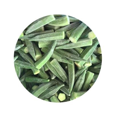 China Large Supply FROZEN Wholesale High Quality Iqf Vegetable Whole Frozen Okra for sale