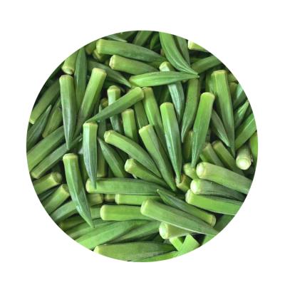 China Iqf FROZEN Wholesale Reliable Vegetable Frozen Whole Okra for sale