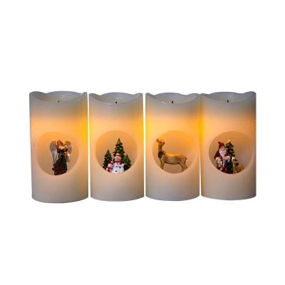 China New Design LED Candles Flameless Christmas Led Candle Light Electric Candle for sale