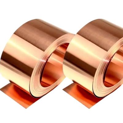 China High Tensile Strength 2021 100mm to 1220mm Width Soft Copper Strip Sheet Rolled Coil in Stock for sale