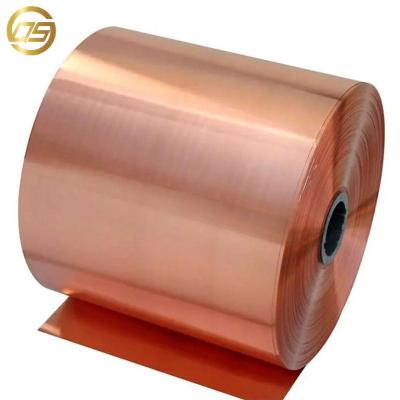 China High Tensile Strength Durable Quality 99.9% Purity C1100 C1200 C1020 C5191 Bronze Decorative Copper Strip Coil Roll for sale