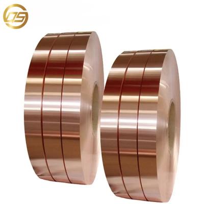 China High Tensile Strength C10100 C11000 99.99 Pure Copper Tape Copper Coil Strip for sale