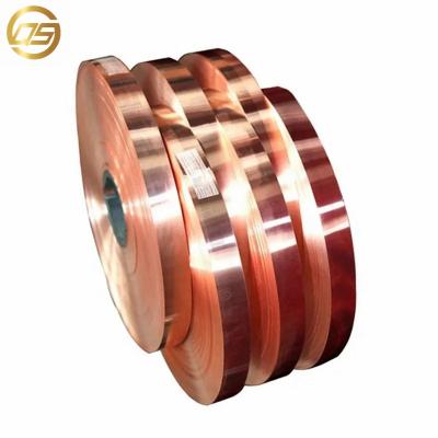 China High Tensile Strength 5 x 0.35 mm plastic copper strip bare copper strips for lightning protection current braided copper strip with isolation for sale