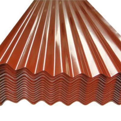 China Coated Roofing Galvanized Sheets Material Color Coated Galvanized Corrugated Metal Roofing Sheet Building for sale