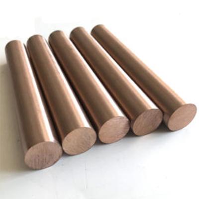 China Industry Factory Supplier 99.9% Chinese Cooper Rod Brass Copper Bar Rod Price for sale