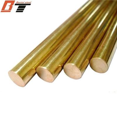 China Industrial Brass Alloy C2600 C2680 Round Bar 3-3.6m Brass Round Bar Hexagon For Hardware for sale