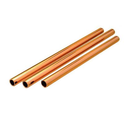 China As 99.9% Min Cu ASTM B42 B111 B75 JIS DIN UNS Copper Pipe Price Customized Meter for sale