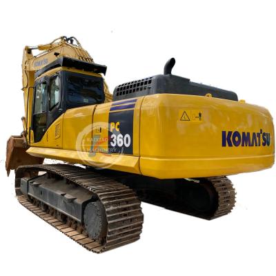 China Hydraulic Used Crawler Excavator Digger Machine Komatsu PC360 36tons Used Excavator 1.6mÂ ³ for sale