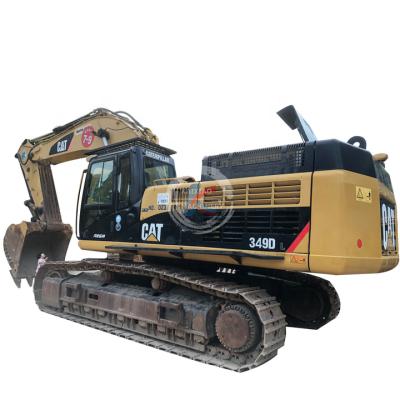 China Used Hydraulic Heavy Equipment 48/49 Ton Kobelco / Komatsu / Hitachi / Cat349 Used Wheel Digger / Crawler / Excavator 1.8-3.11mÂ ³ for sale