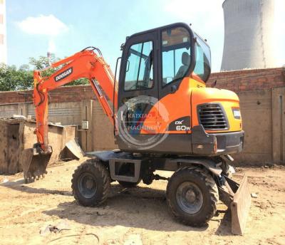 China Used Wheeled Machinery Repair Shops Excavators Machine Digger Doosan 6ton DX60 Crawler Used Excavator for sale